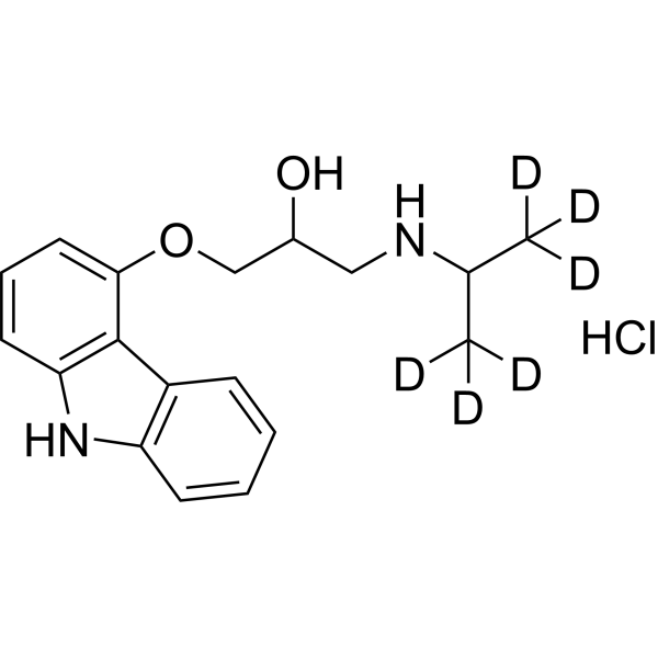 Carazolol-d6 hydrochloride 1184973-07-6